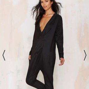 One Oneteaspoon Jack tuxedo overall jumpsuit